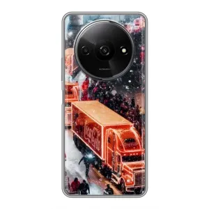 Чехлы на Новый Год Xiaomi Redmi A3 (Кока Кола)