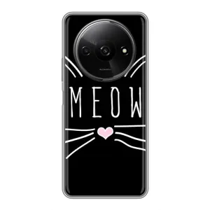 Бампер з зображенням Котиків для Редмі А3 (КОТИК MEOW)