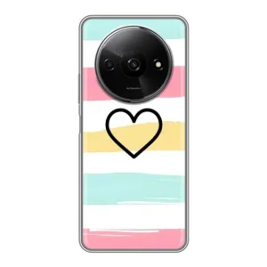 Чехлы с тематикой "Маленькие Сердечки" на Xiaomi Redmi A3 (Красивое сердечко)