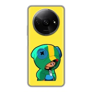 Чохол Бравл Старс для Xiaomi Redmi A3 (Леон (LEON))