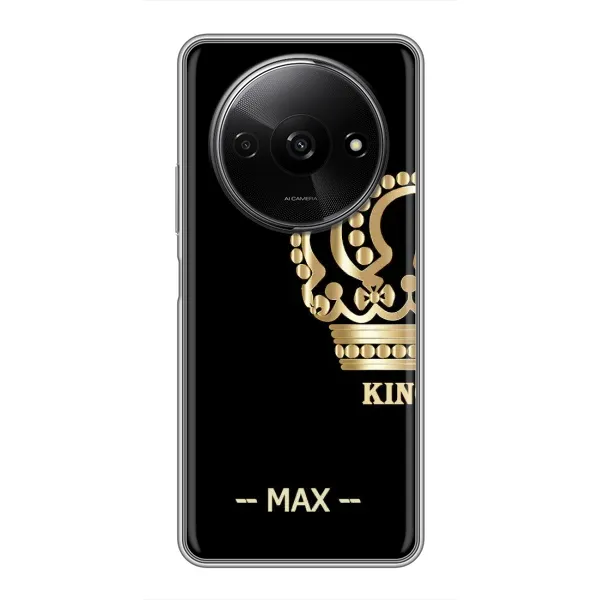 Чехол с рисунком «MAX» для Xiaomi Redmi A3 Чехол с рисунком «MAX» для Xiaomi Redmi A3