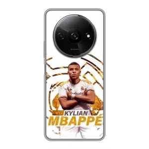 Чехол (TPU) с Футболистом на Xiaomi Redmi A3 (Мбаппе Реал)