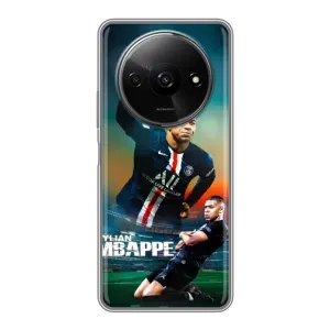 Чехол (TPU) с Футболистом на Xiaomi Redmi A3 (MBAPPE)