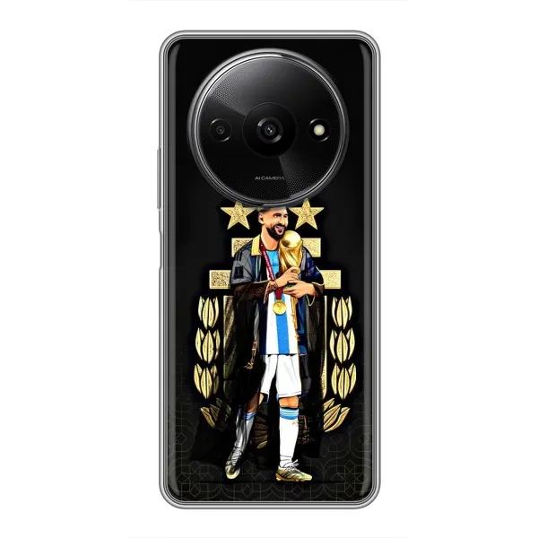 Чехол с рисунком «Месси король» для Xiaomi Redmi A3 Чехол с рисунком «Месси король» для Xiaomi Redmi A3