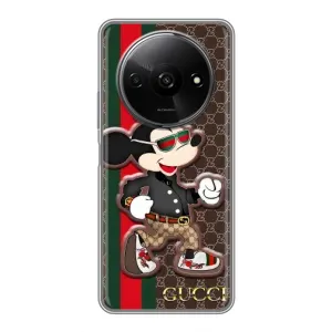 Чехлы Бренд GUCCI для Xiaomi Redmi A3 (Маус Гуччи)