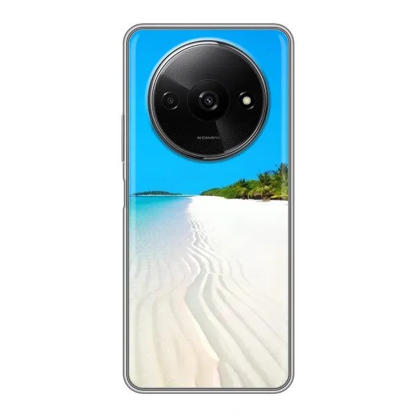 Чехол с рисунком «Море песок» для Xiaomi Redmi A3 Чехол с рисунком «Море песок» для Xiaomi Redmi A3