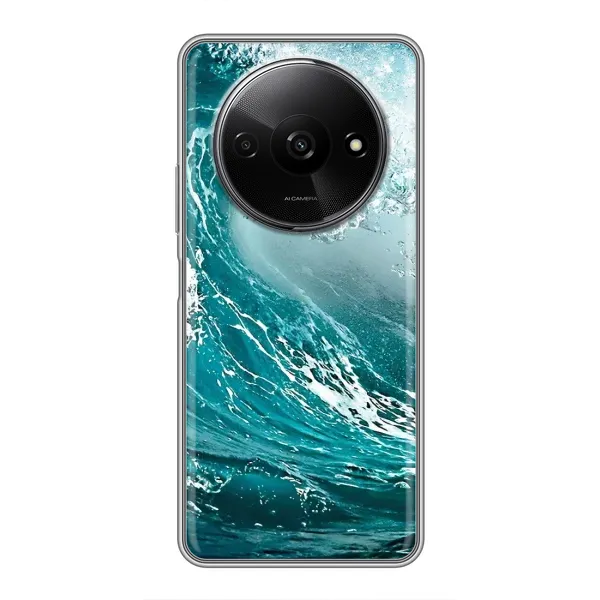 Чехол с рисунком «Морская волна» для Xiaomi Redmi A3 Чехол с рисунком «Морская волна» для Xiaomi Redmi A3