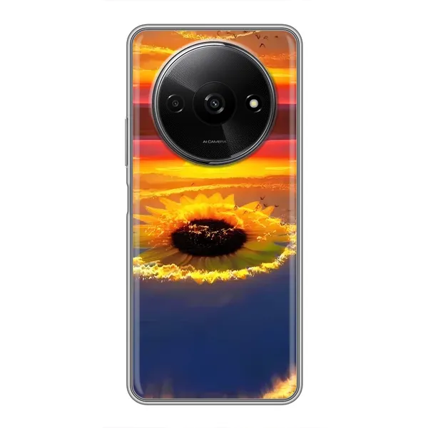 Чехол с рисунком «Небо подсолнух» для Xiaomi Redmi A3 Чехол с рисунком «Небо подсолнух» для Xiaomi Redmi A3