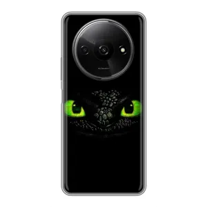 Чехол дракон Беззубик для Xiaomi Redmi A3 (Глаза Беззубика)
