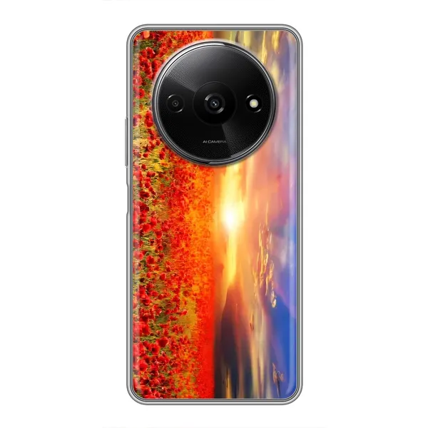 Чехол с рисунком «Поле тюльпанов» для Xiaomi Redmi A3 Чехол с рисунком «Поле тюльпанов» для Xiaomi Redmi A3