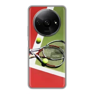 Чохли з прінтом Спортивна тематика для Xiaomi Redmi A3 (Ракетки теніс)