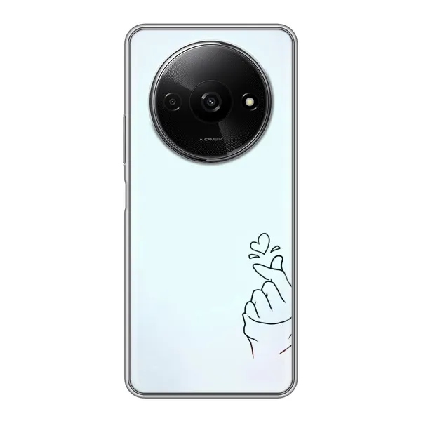 Чехол с рисунком «Сердце на голубом» для Xiaomi Redmi A3 Чехол с рисунком «Сердце на голубом» для Xiaomi Redmi A3