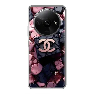 Чехол (Dior, Prada, YSL, Chanel) для Xiaomi Redmi A3 (Шанель)