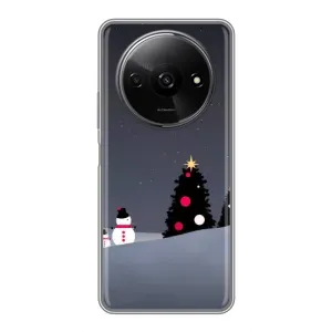 Чехлы на Новый Год Xiaomi Redmi A3 (Снеговички)