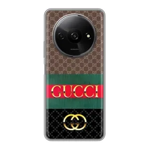 Чехлы Бренд GUCCI для Xiaomi Redmi A3 (Стиль GUCCI)