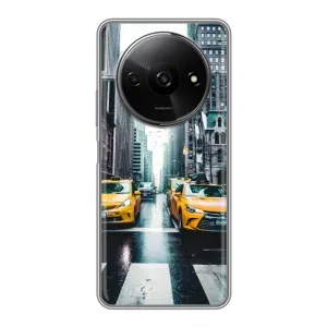 Силиконовый бампер (Работники) на Xiaomi Redmi A3 (Такси)