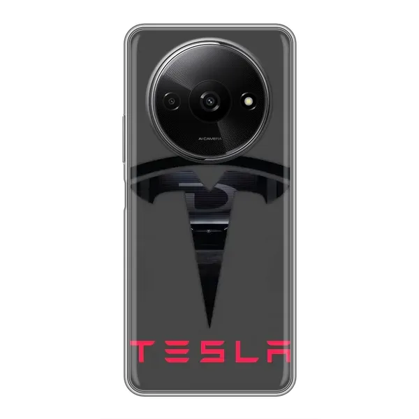 Чехол с рисунком «Logo TESLA» для Xiaomi Redmi A3 Чехол с рисунком «Logo TESLA» для Xiaomi Redmi A3