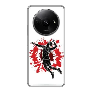 Чохли з прінтом Спортивна тематика для Xiaomi Redmi A3 (Волейболіст)