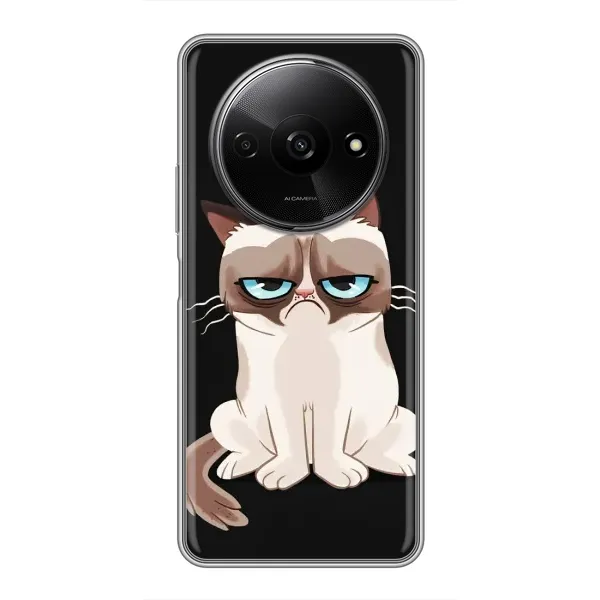 Чехол с рисунком «Взгляд кота» для Xiaomi Redmi A3 Чехол с рисунком «Взгляд кота» для Xiaomi Redmi A3