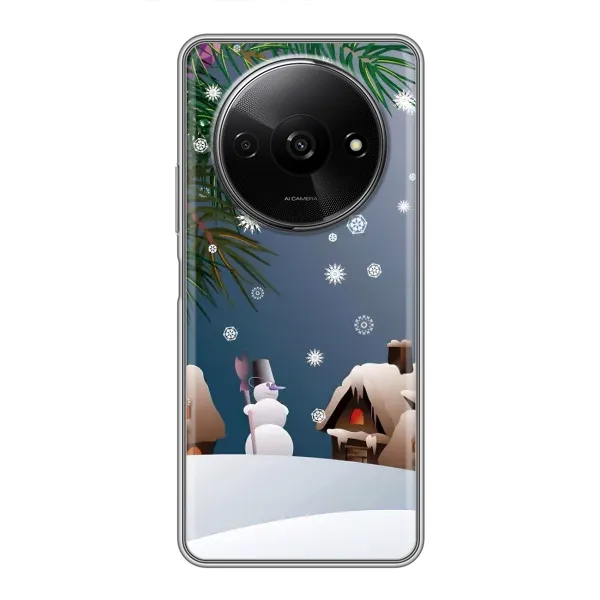 Чехол с рисунком «Зима» для Xiaomi Redmi A3 Чехол с рисунком «Зима» для Xiaomi Redmi A3