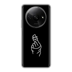 Чехлы (Знак сердечка) на Xiaomi Redmi A3 (Знак Сердечка)