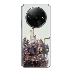 Чохли на військову тематику для Xiaomi Redmi A3x (Азовсталь)