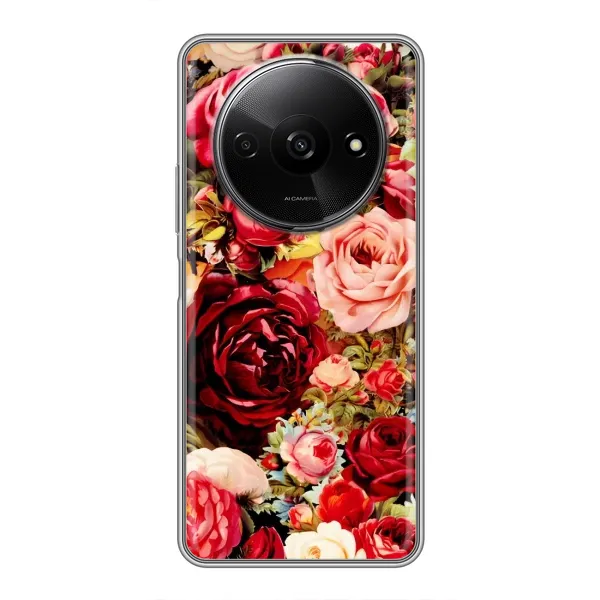 Чехол с рисунком «Букет цветов» для Xiaomi Redmi A3x Чехол с рисунком «Букет цветов» для Xiaomi Redmi A3x