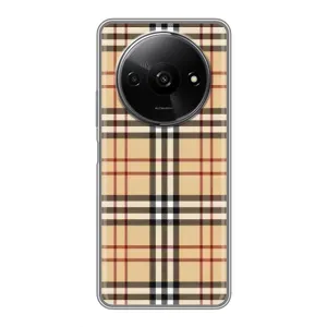 Чехол с Брендами одежды на Редми А3х (Burberry стиль)