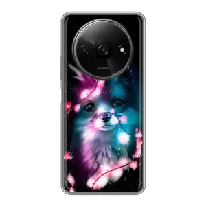 Чехол с Лисичкой для Xiaomi Redmi A3x (Черная Лиса)