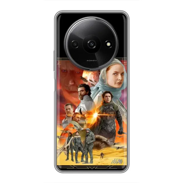 Чехол с рисунком «Д Ю Н А» для Xiaomi Redmi A3x