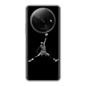 Силіконовый Чохол Nike Air Jordan на Редмі А3х (Джордан)