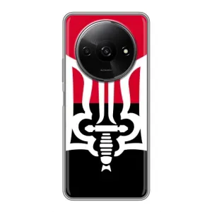 Чехлы УПА (Красно-Чёрный) на Xiaomi Redmi A3x (Герб Украины)