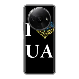 Силиконовый Чехол на Xiaomi Redmi A3x (Я-Украина) (I Love UA)