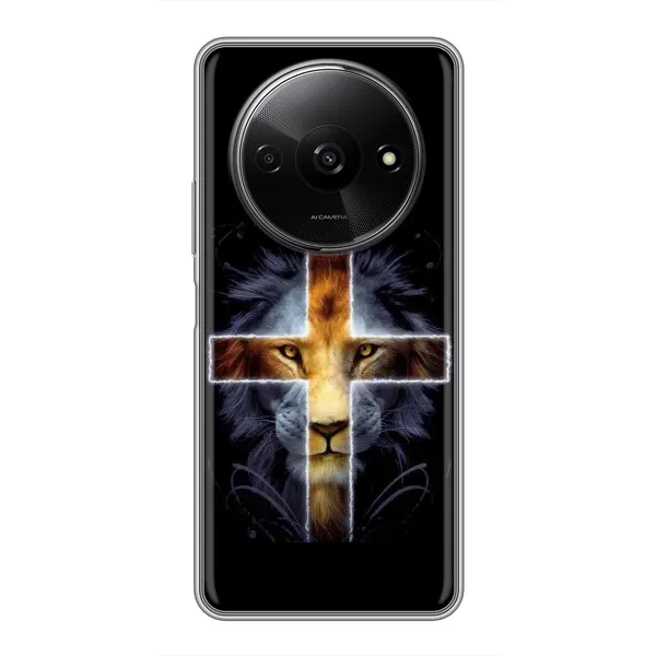 Чехол с рисунком «Иисус Лев» для Xiaomi Redmi A3x Чехол с рисунком «Иисус Лев» для Xiaomi Redmi A3x