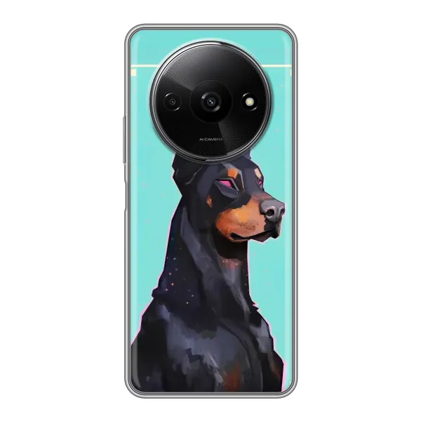 Чехол с рисунком «Король доберман» для Xiaomi Redmi A3x Чехол с рисунком «Король доберман» для Xiaomi Redmi A3x