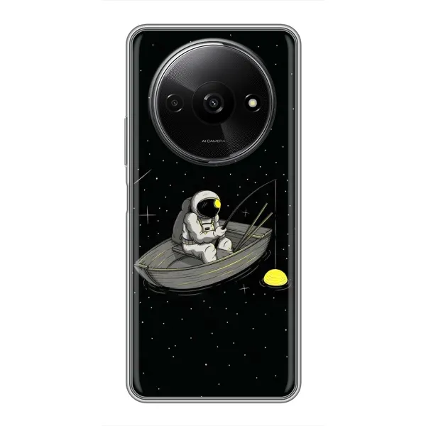 Чехол с рисунком «Космонавт на рыбалке» для Xiaomi Redmi A3x Чехол с рисунком «Космонавт на рыбалке» для Xiaomi Redmi A3x