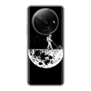 Силіконовый Чохол з принтом "Космонавти" на Xiaomi Redmi A3x (Космонавт)