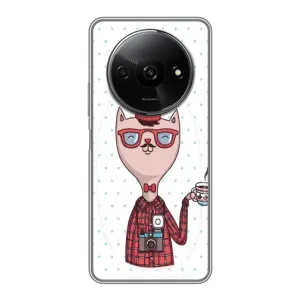 Чехол на тематику: Коты для Xiaomi Redmi A3x (Кот аристократ)