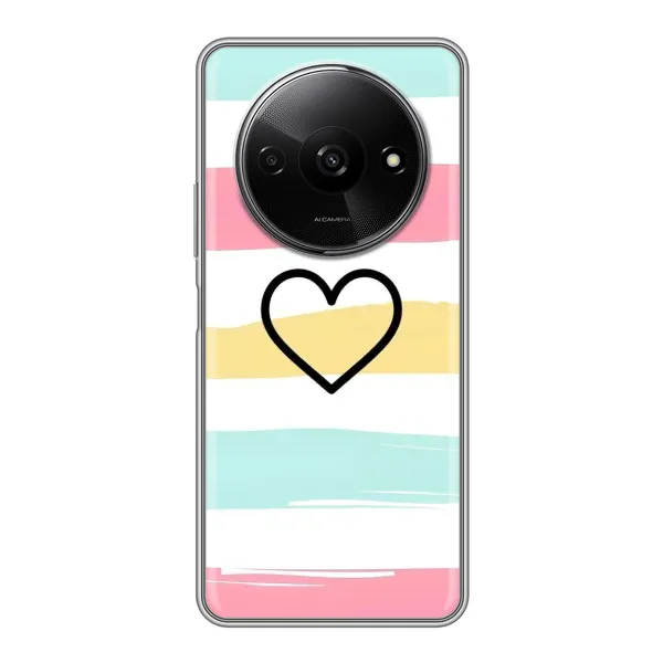 Чехол с рисунком «Красивое сердечко» для Xiaomi Redmi A3x Чехол с рисунком «Красивое сердечко» для Xiaomi Redmi A3x