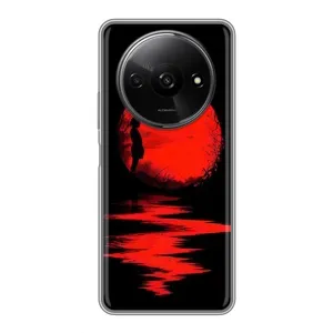 Летний Чехол на Xiaomi Redmi A3x (Красный Закат)