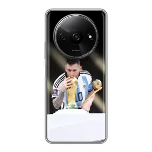 Чехлы Лео Месси Аргентина для Xiaomi Redmi A3x (Кубок Мира)