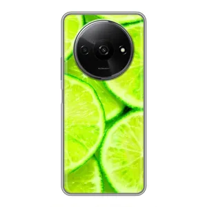 Чохол з зображенням смачної їжі для Xiaomi Redmi A3x (Лайм)
