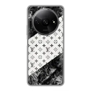Чохол Стиль Louis Vuitton на Xiaomi Redmi A3x (LV на білому)