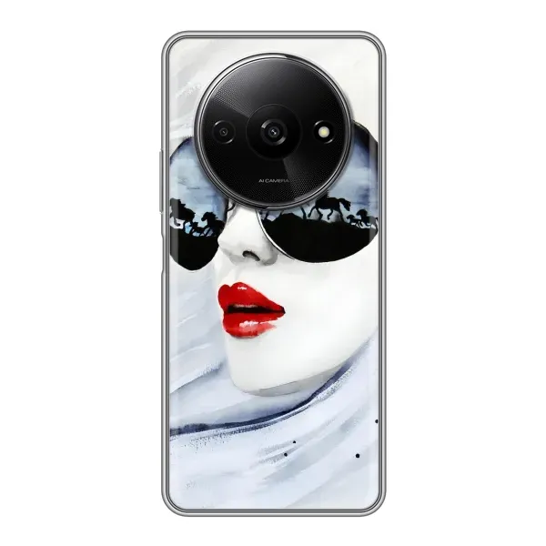Чехол с рисунком «Любительница коней» для Xiaomi Redmi A3x