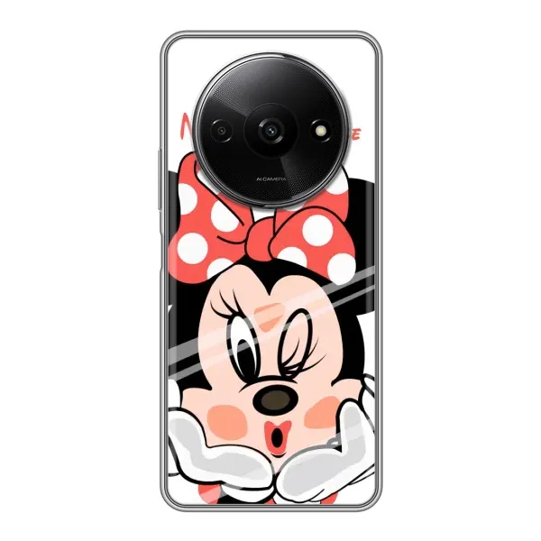 Чехол с рисунком «Minni Mouse» для Xiaomi Redmi A3x Чехол с рисунком «Minni Mouse» для Xiaomi Redmi A3x