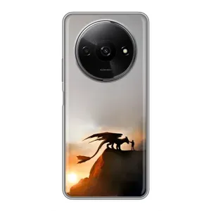 Чехол дракон Беззубик для Xiaomi Redmi A3x (Мультиик Беззубик)