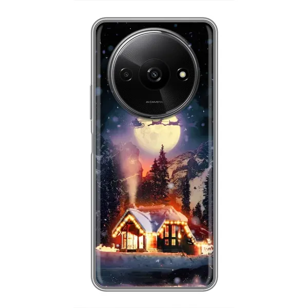 Чехол с рисунком «Настроение зимнее» для Xiaomi Redmi A3x Чехол с рисунком «Настроение зимнее» для Xiaomi Redmi A3x