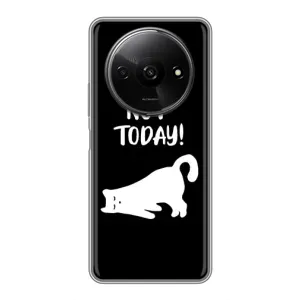 Бампер с изображением Котиков для Редми А3х (Not Today)