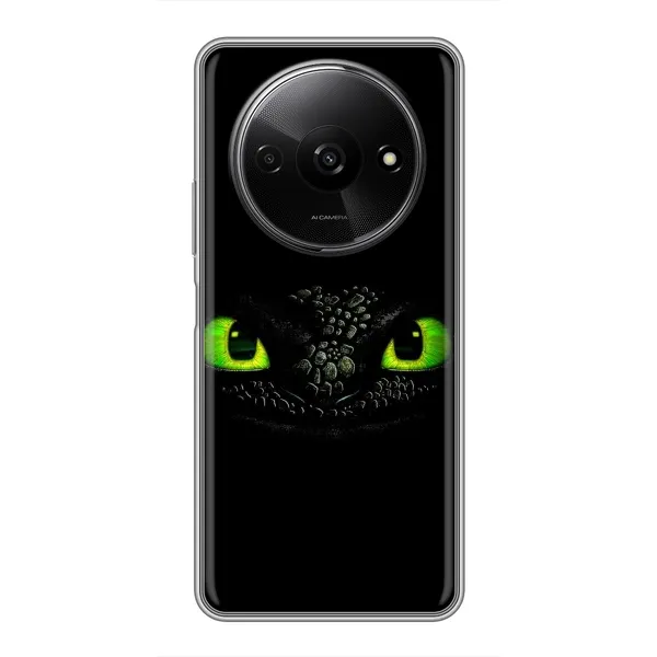 Чехол с рисунком «Глаза Беззубика» для Xiaomi Redmi A3x Чехол с рисунком «Глаза Беззубика» для Xiaomi Redmi A3x