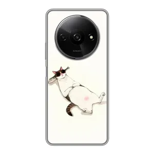 Чехол на тематику: Коты для Xiaomi Redmi A3x (Отдых)